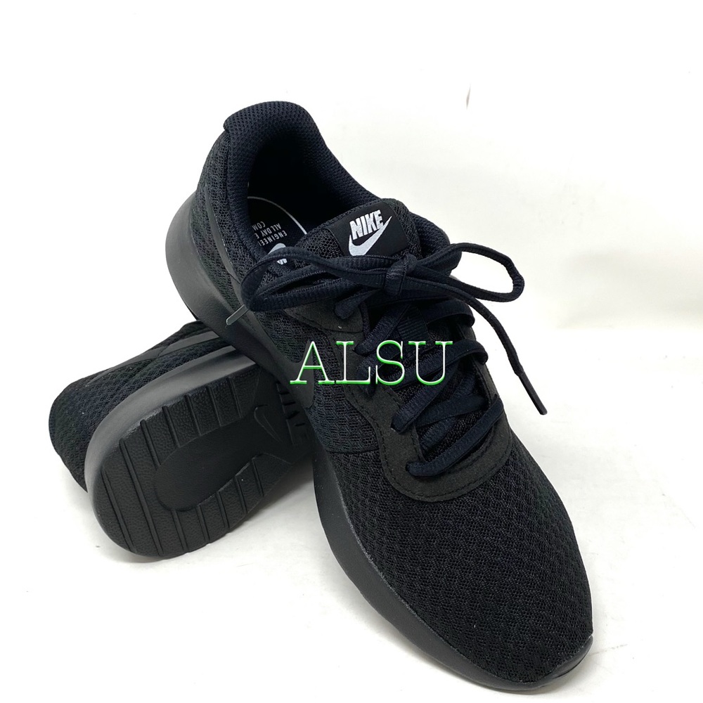 Nike Tanjun Canvas Black Women’s Sneakers - Picture 4 of 8